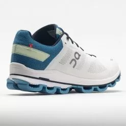 On Running On Cloudsurfer 6 Men's White/Niagara -Sale On Shoes 048012 6