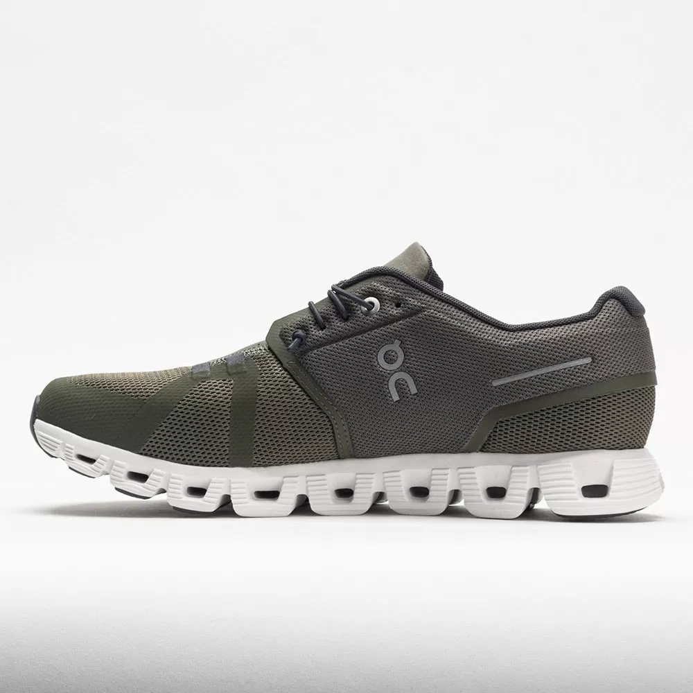 On Running On Cloud 5 Men's Olive/White 4 On Running On Cloud 5 Men's Olive/White - Image 2