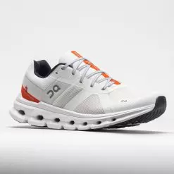 On Running On Cloudrunner Men's Undyed White/Flame -Sale On Shoes 049729 5