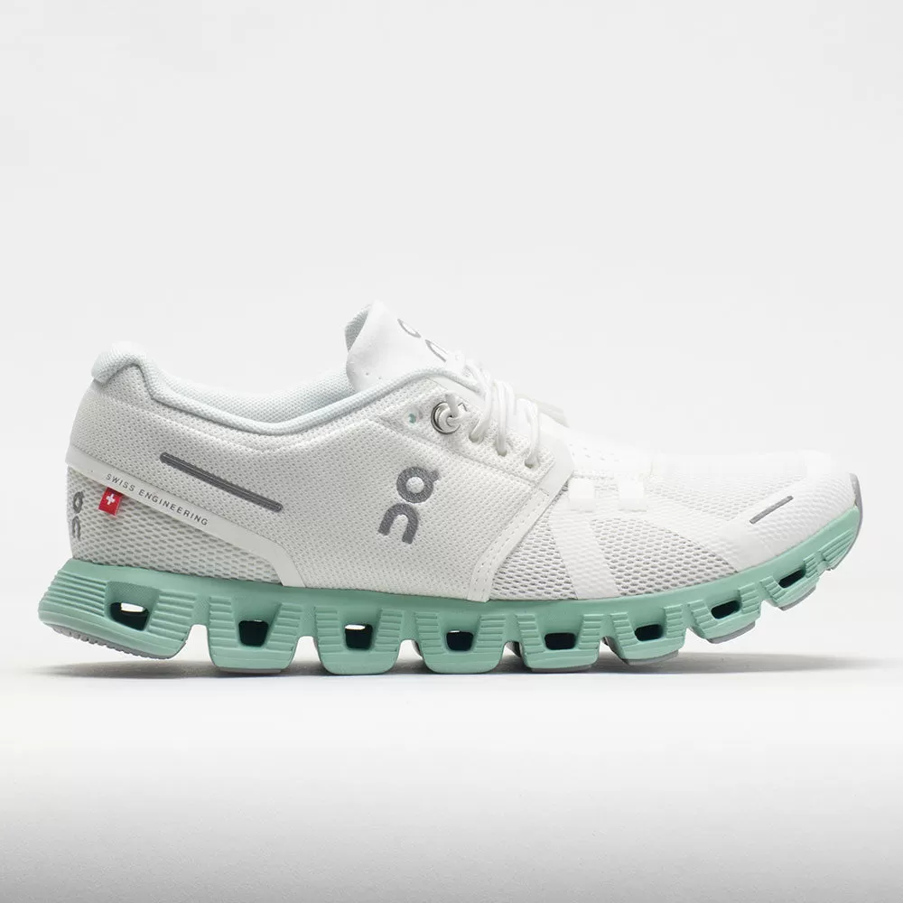 On Running On Cloud 5 Women's Undyed White/Creek 3 On Running On Cloud 5 Women's Undyed White/Creek