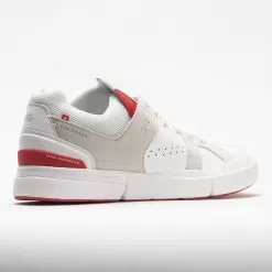 On Running On The Roger Clubhouse Men's White/Red -Sale On Shoes 117181 6