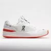 On Running On The Roger Pro Clay Men's White/Flame -Sale On Shoes 117241 3