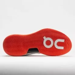 On Running On The Roger Pro Clay Men's White/Flame -Sale On Shoes 117241 4