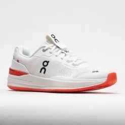 On Running On The Roger Pro Clay Men's White/Flame -Sale On Shoes 117241 5