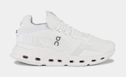 On Running Cloudnova All White Womens Running Shoes (White)