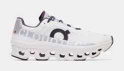 On Running Cloudmonster Mens Running Shoes (Undyed White/White)