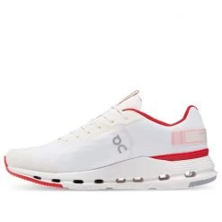 On-Running On Running Cloudnova Form WHITE/RED Athletic Shoes 26.98485