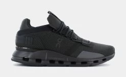 On Running Cloudnova Black Eclipse Mens Running Shoes (Black/Eclipse)