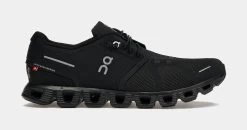 On Running Cloud 5 Mens Running Shoes (All Black)