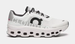 On Running Cloudmonster Mens Running Shoes (All White)