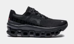 On Running Cloudmonster Womens Running Shoes (Black/Magnet)