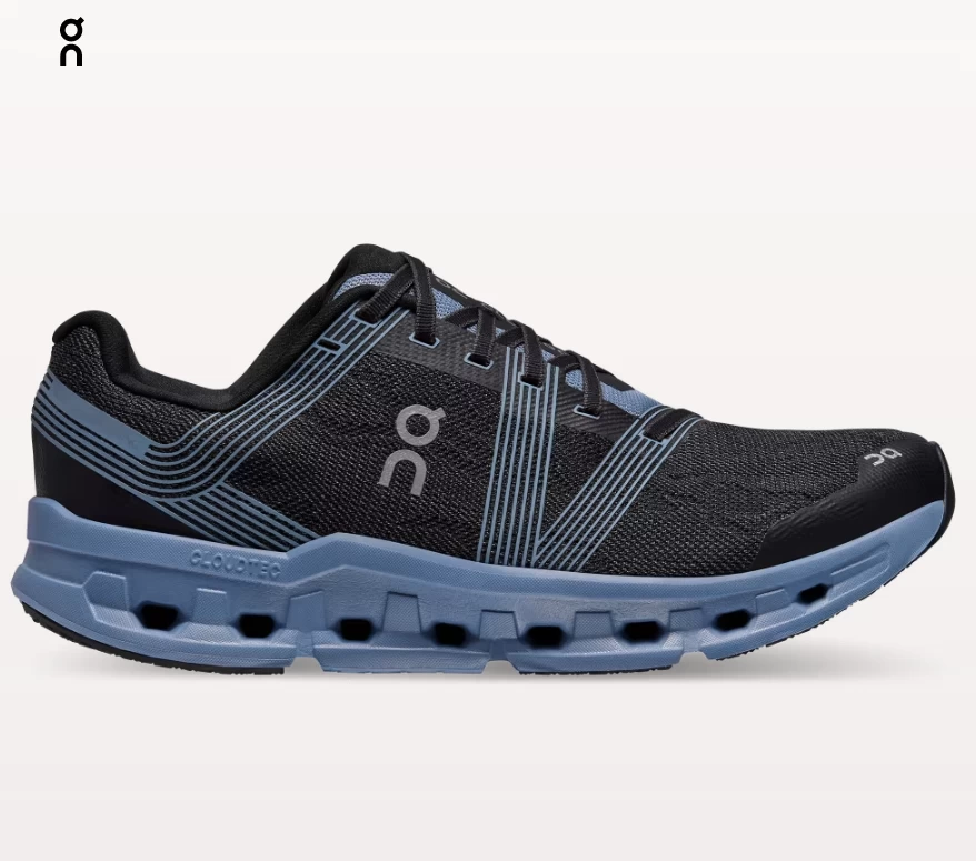 On Running Men's Cloudgo | Black/Shale 4 On Running Men's Cloudgo | Black/Shale - Image 2