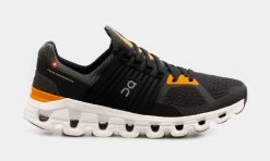 On Running Cloudswift Mens Running Shoes (Rock/Turmeric)
