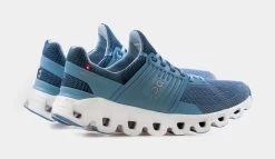 On Running Cloudswift 21 Womens Running Shoes (Blue/White) -Sale On Shoes ae6d3aad0ca1fb77334f5a4d246996e9