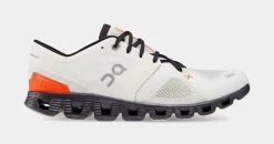 On Running Cloud X Mens Running Shoes (Ivory/Flame)