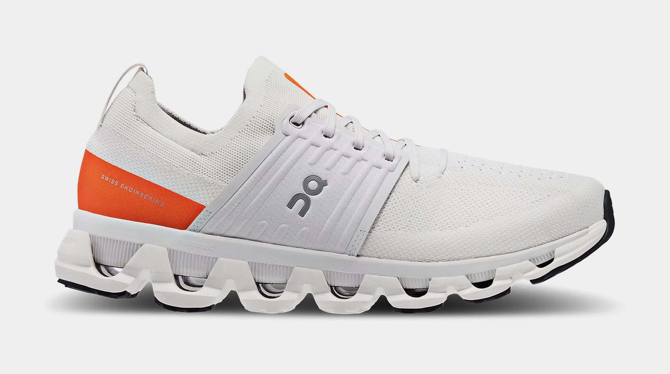 On Running Cloudswift 3 Mens Running Shoes (White/Flame) 3 On Running Cloudswift 3 Mens Running Shoes (White/Flame)