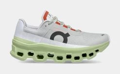 On Running Cloudmonster Womens Running Shoes (Glacier/Meadow)