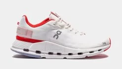 On Running Cloudnova Form Mens Running Shoes (White/Red)