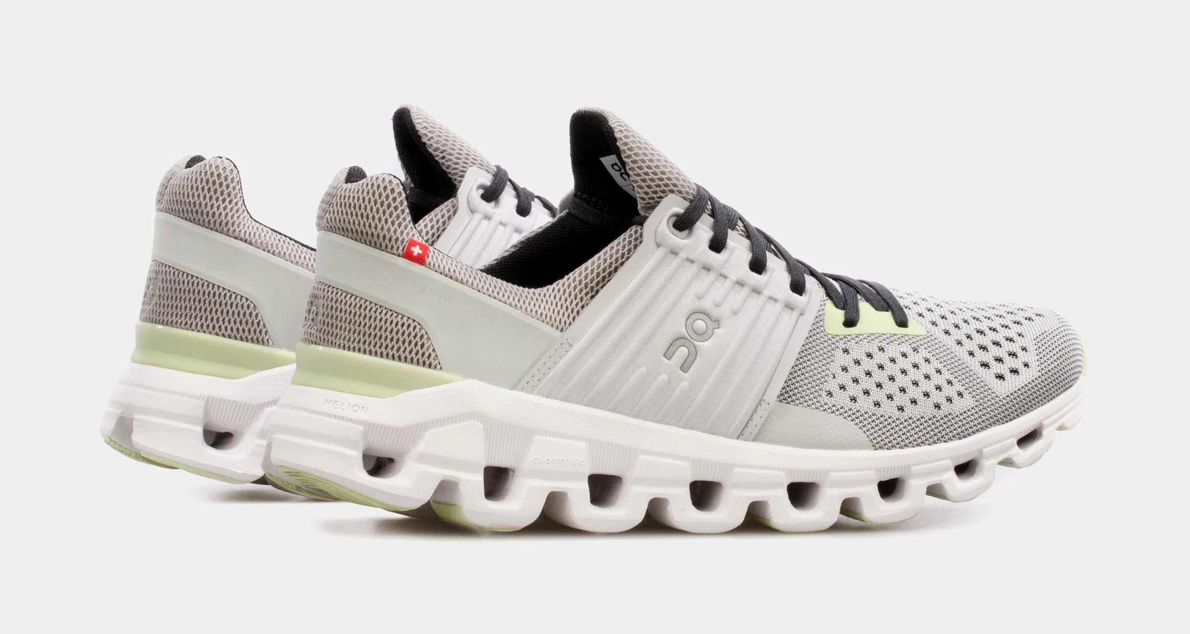 On Running Cloudswift Womens Running Shoes (Alloy/Glacier) 8 On Running Cloudswift Womens Running Shoes (Alloy/Glacier) - Image 6