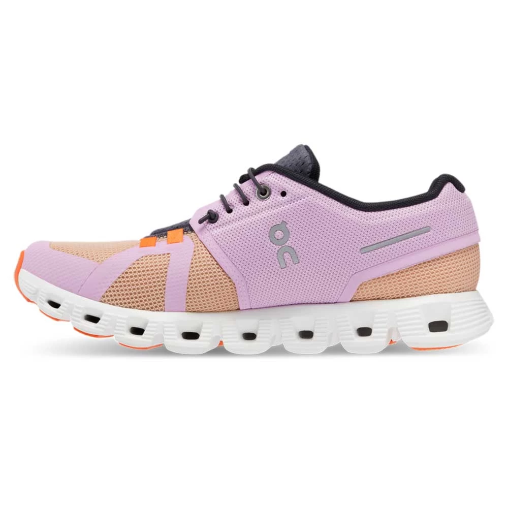 On Running Women's Cloud 5 Push Running Shoe - Fiji/Rose - Regular (B) 4 On Running Women's Cloud 5 Push Running Shoe - Fiji/Rose - Regular (B) - Image 2